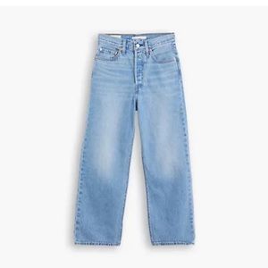 Levi’s Ribcage Straight Jean- Light Wash Indigo
